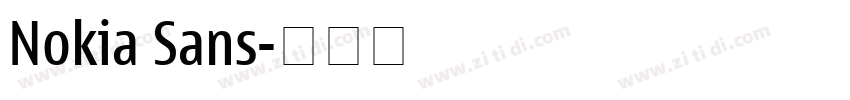 Nokia Sans字体转换